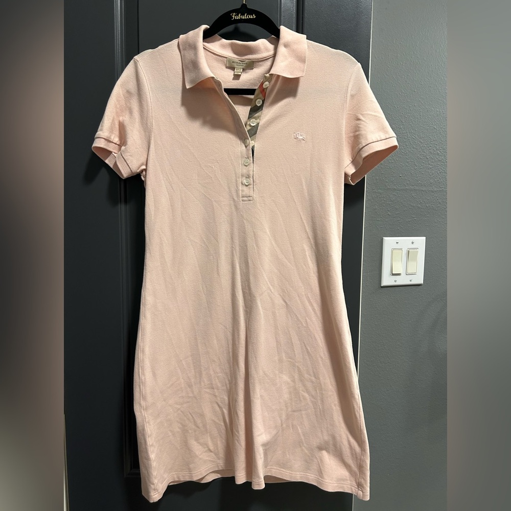Burberry London Women’s Light Pink T-Shirt Dress